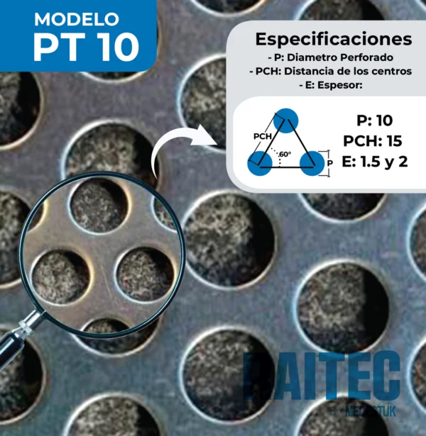 PT 10 de 1x2m<br>Espesor [2 mm] - Imagen 2