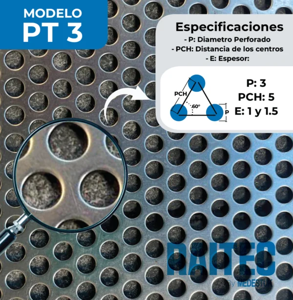 PT 3 de 1x2m<br>Espesor [1.0-1.5mm] - Imagen 2