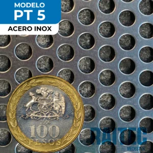 PT 5 Inox de 1x2m<br>Espesor [1.0mm]