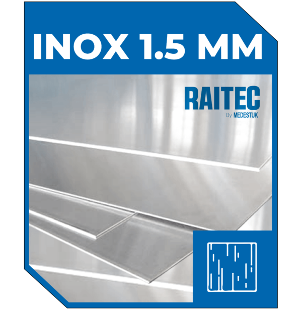 Plancha Inox 1.5MM 1000 x 3000