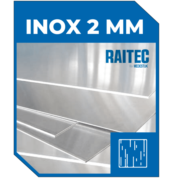Plancha Inox 2MM 1000 x 3000