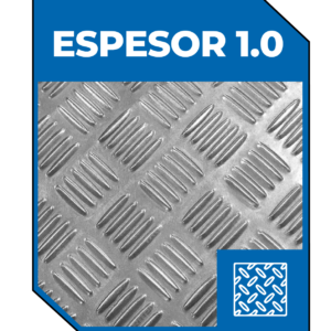 Aluminio Diamantado Espesor 1.0mm