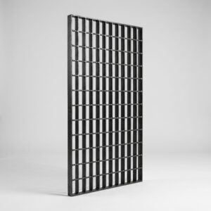 Paño de grating fierro negro 1x3 m Raitec