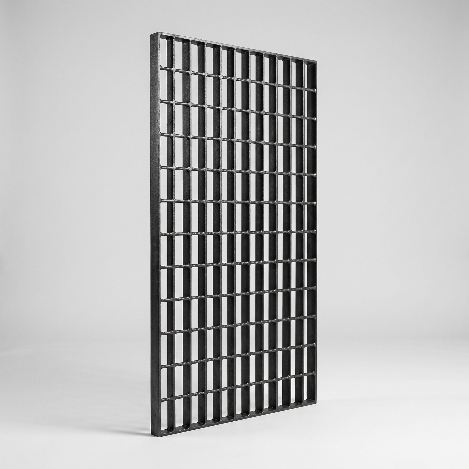 Paño de grating fierro negro 1x3 m Raitec